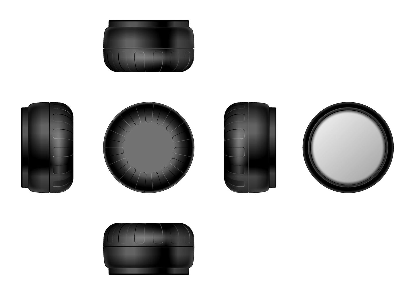 Jimi IoT PB705 Mini Bluetooth Asset Tracker — No SIM, No Monthly Fee, IP68 Waterproof, 3-Year Batter