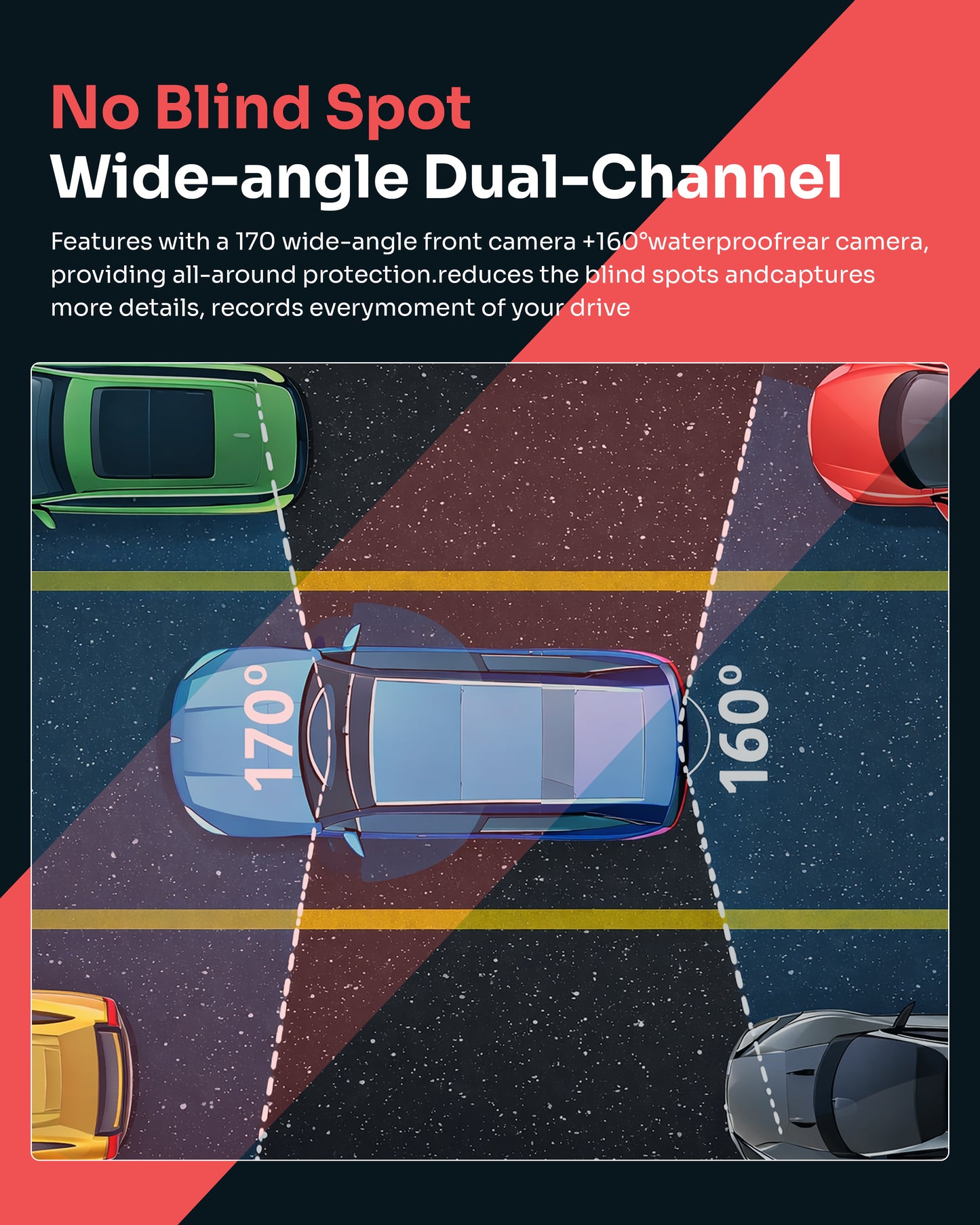 Capture every drive with the NEXIO N8 4K Dual Dash Cam featuring 4K front, 1080P rear, GPS, Wi-Fi, parking monitor, and a 64GB memory card included.
